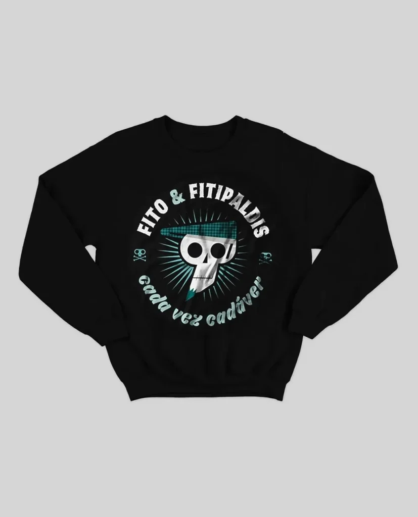 sudadera Fito y Fitipaldis cada vez cadaver infantil