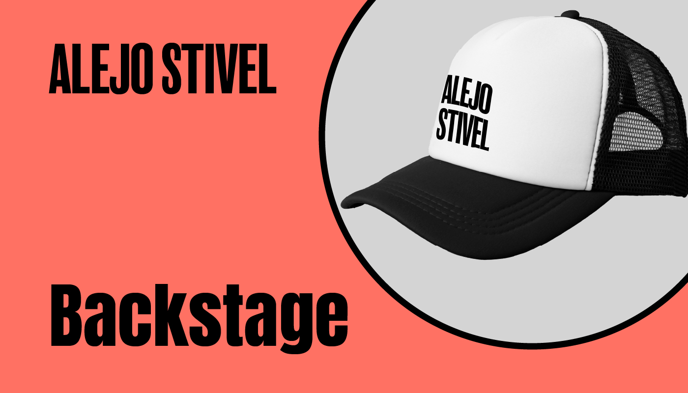 Backstage Alejo Estivel
