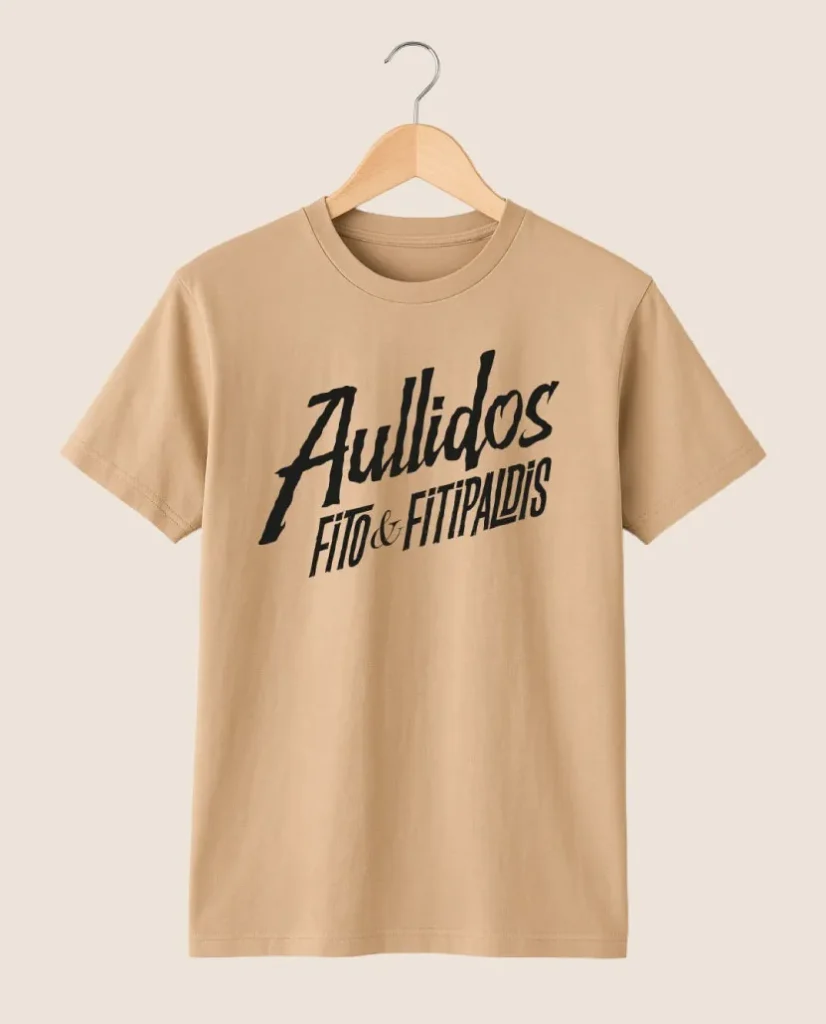 camiseta Fito y Fitipaldis arena unisex modelo Aullidos