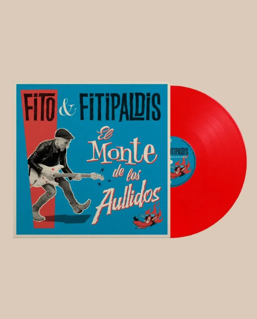 fito y fitipaldis el monte de los aullidos LP Rojo