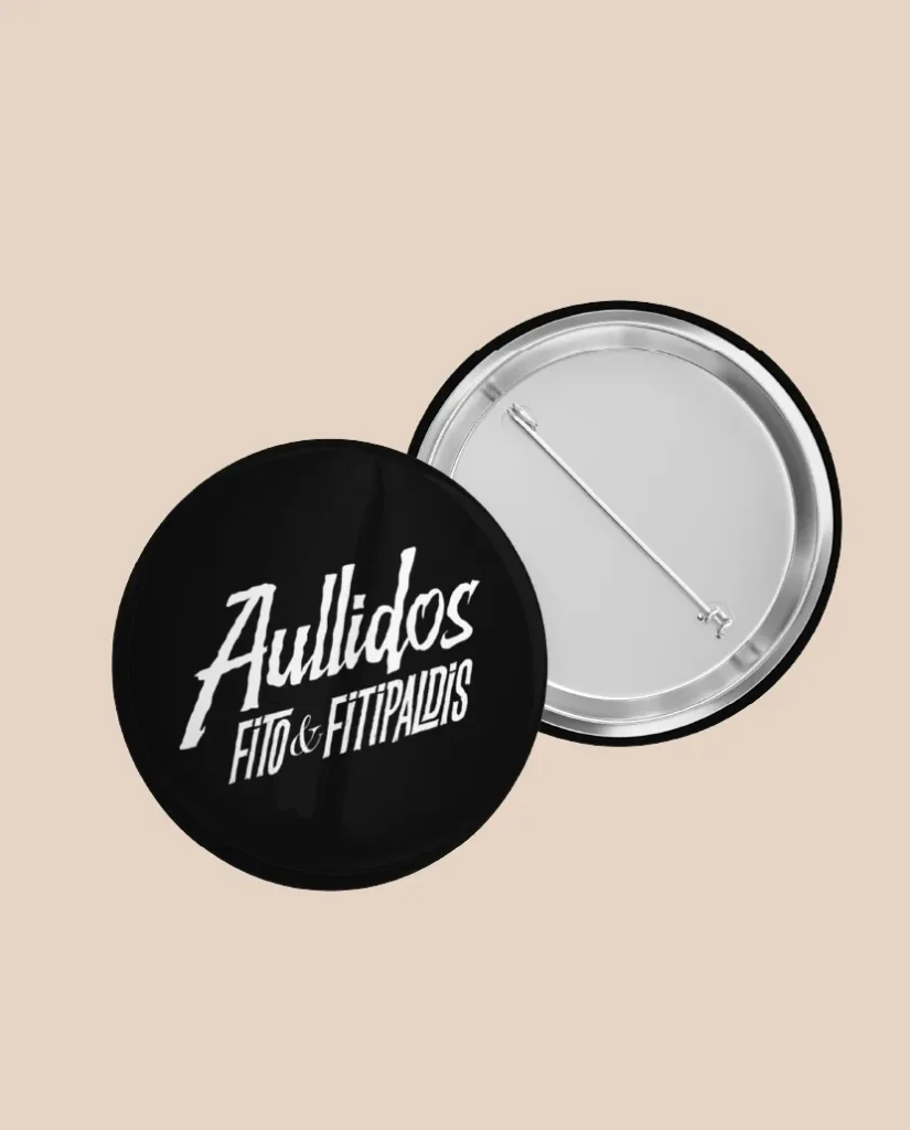 chapa negra Fito y Fitipaldis modelo Aullidos