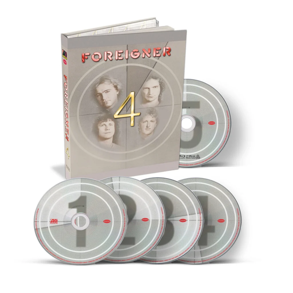 foreigner 4 deluxe BOX (4CD+BLU-RAY)