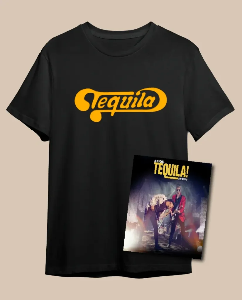 tequila pack cami + disco merch oficial