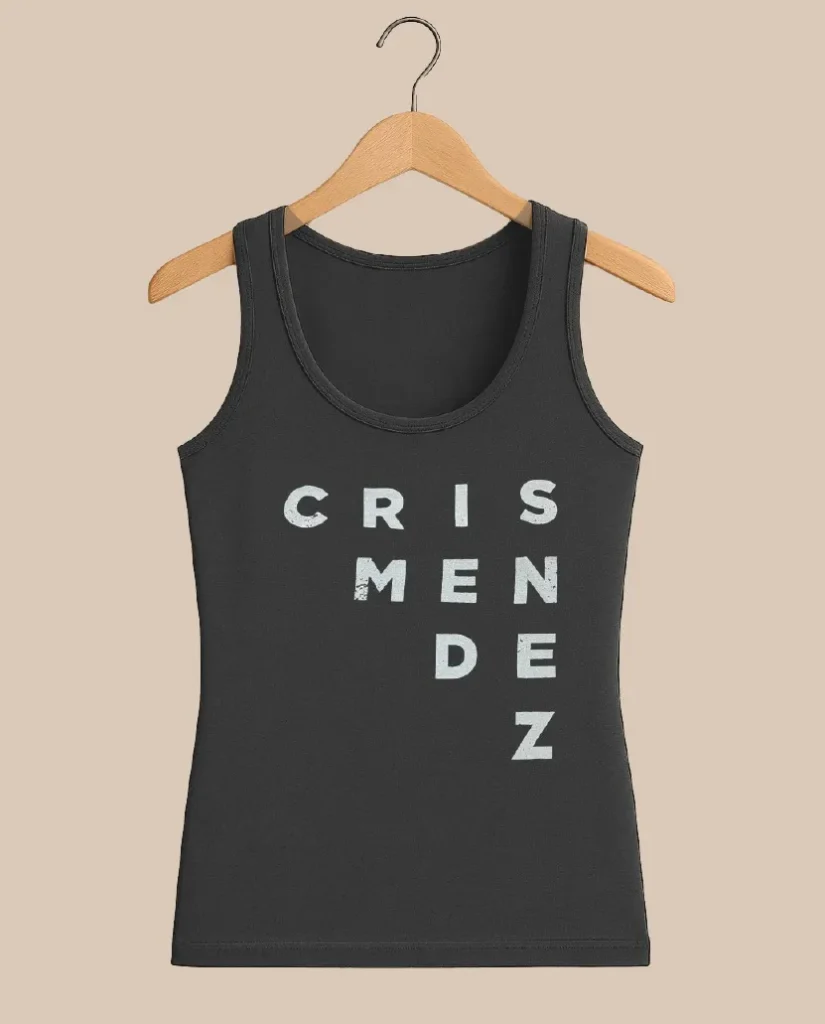 cris mendez camiseta tirantes