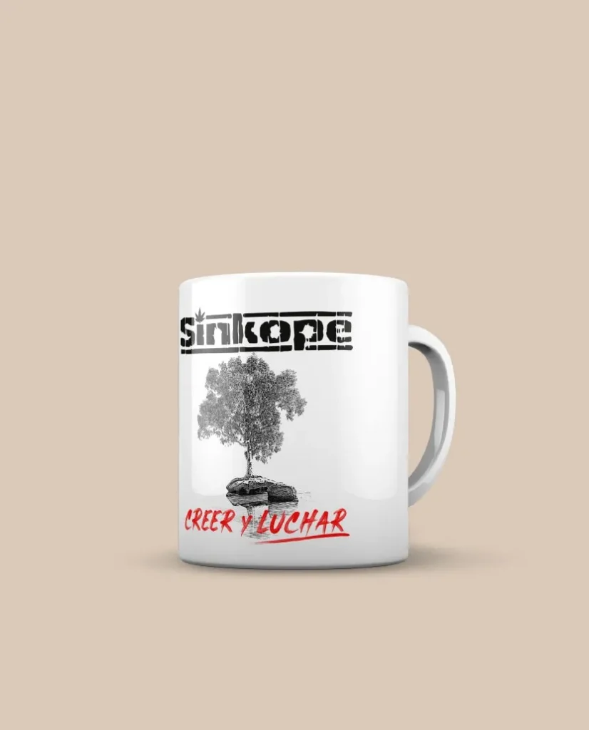 sinkope merchandising taza blanca