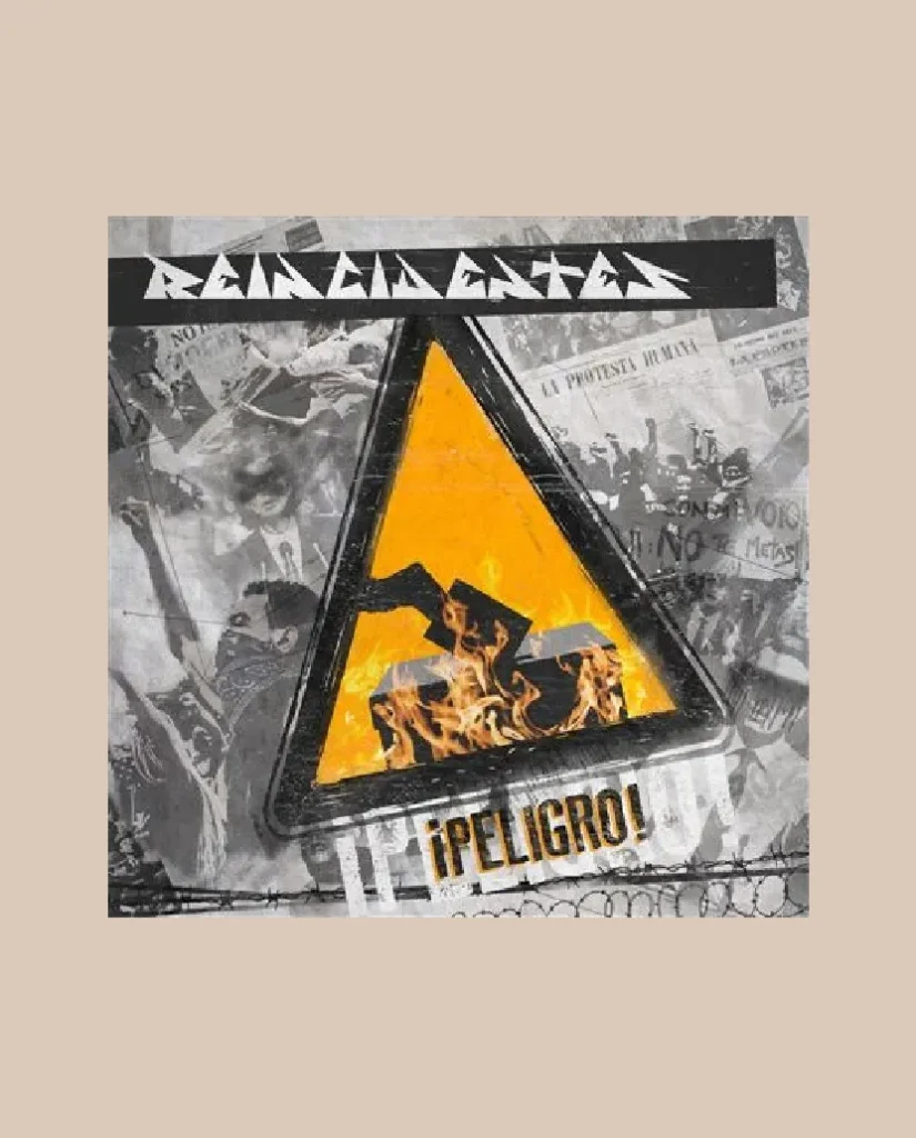 disco vinilo peligro reincidentes merchandising oficial