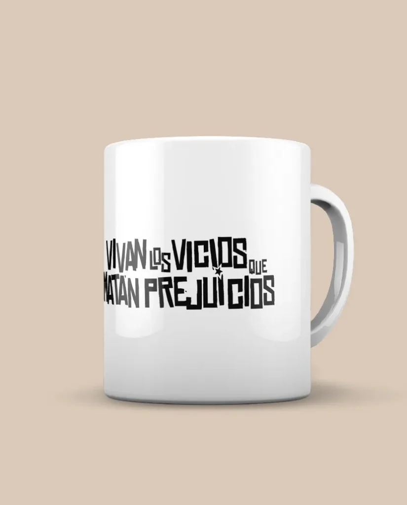 taza gritando en silencio merchandising oficial