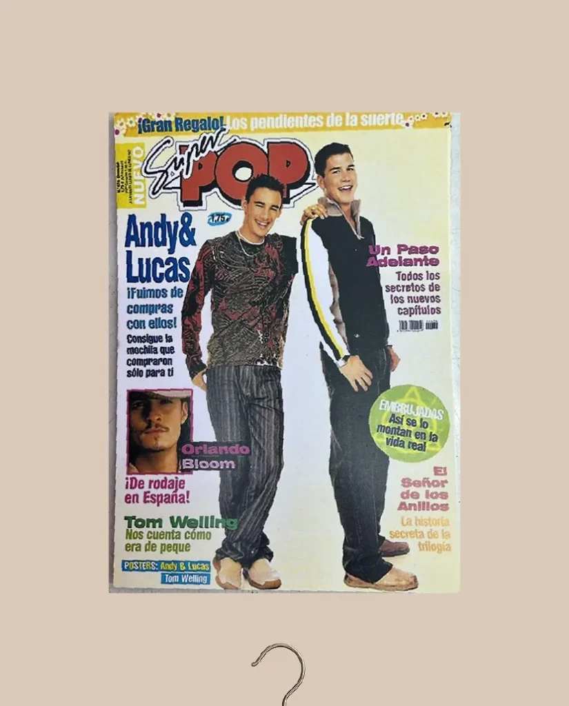 portada super pop andy y lucas merchandising oficial