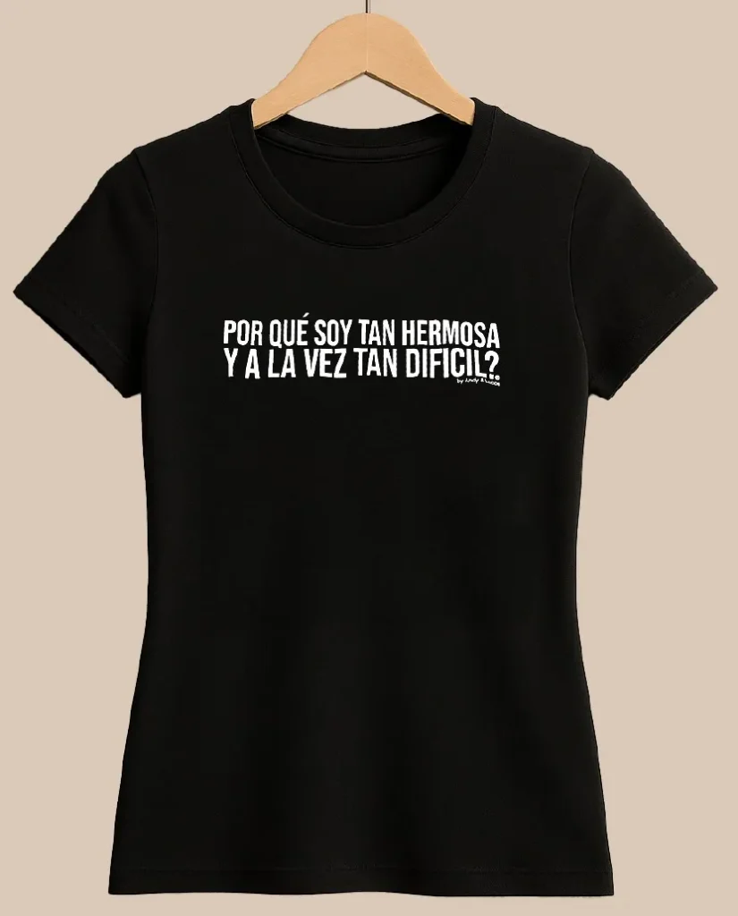 camiseta tanto la quería andy y lucas merchandising oficial