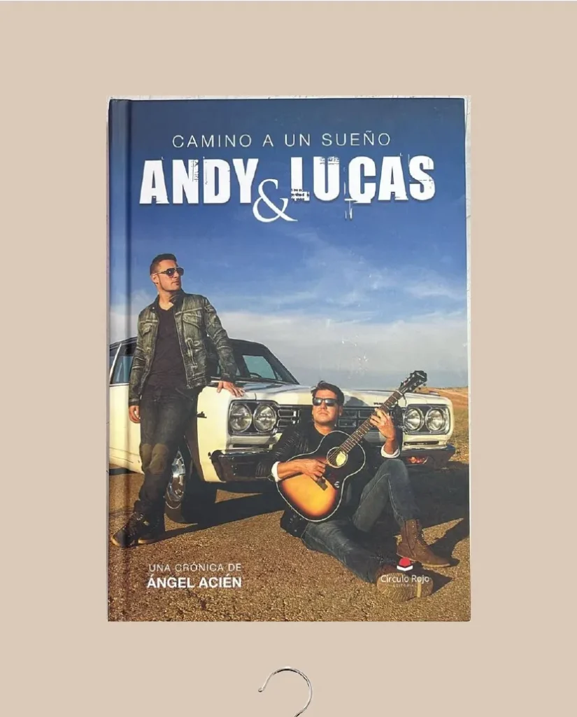 libro andy y lucas camino a un sueño merchandising oficial