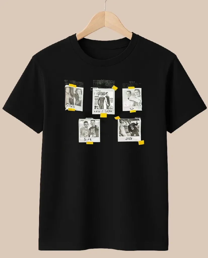 camiseta andy y lucas merchandising oficial fotos