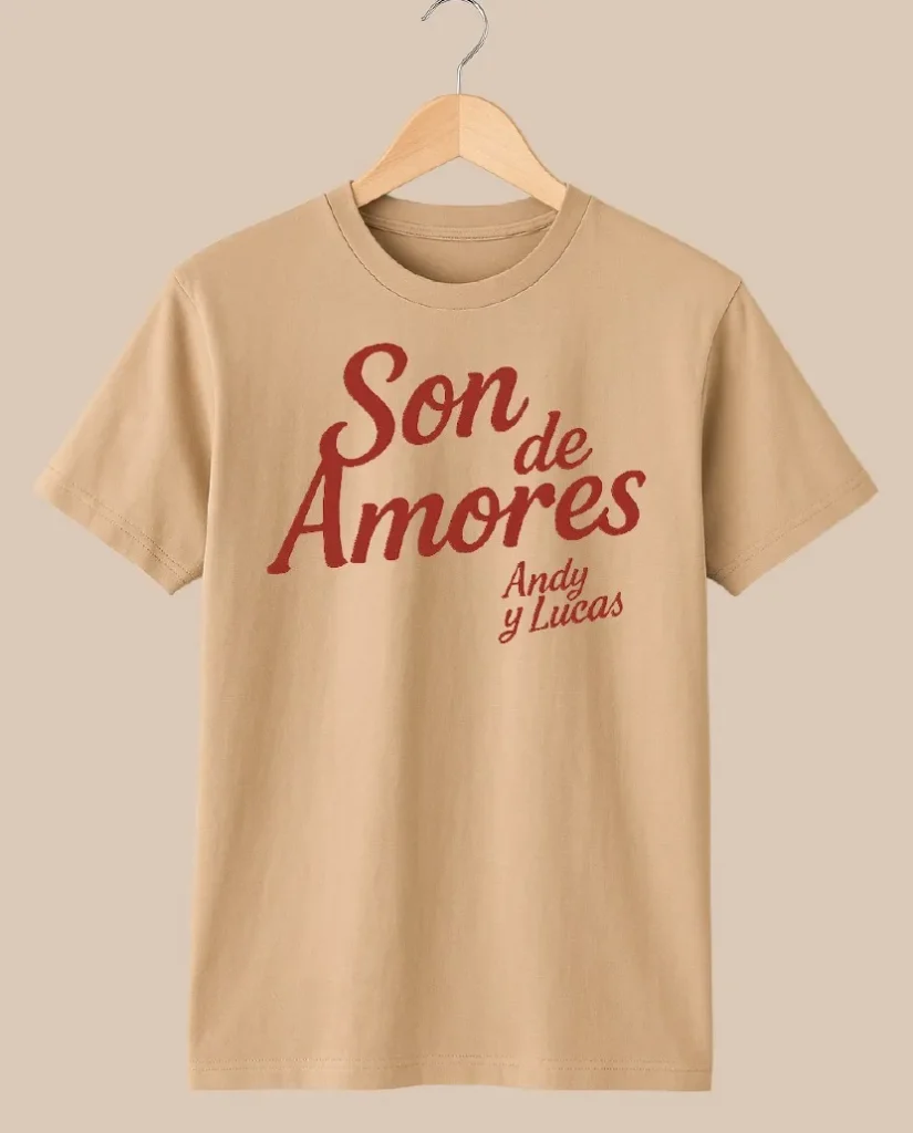 camiseta arena andy y lucas merchandising oficial