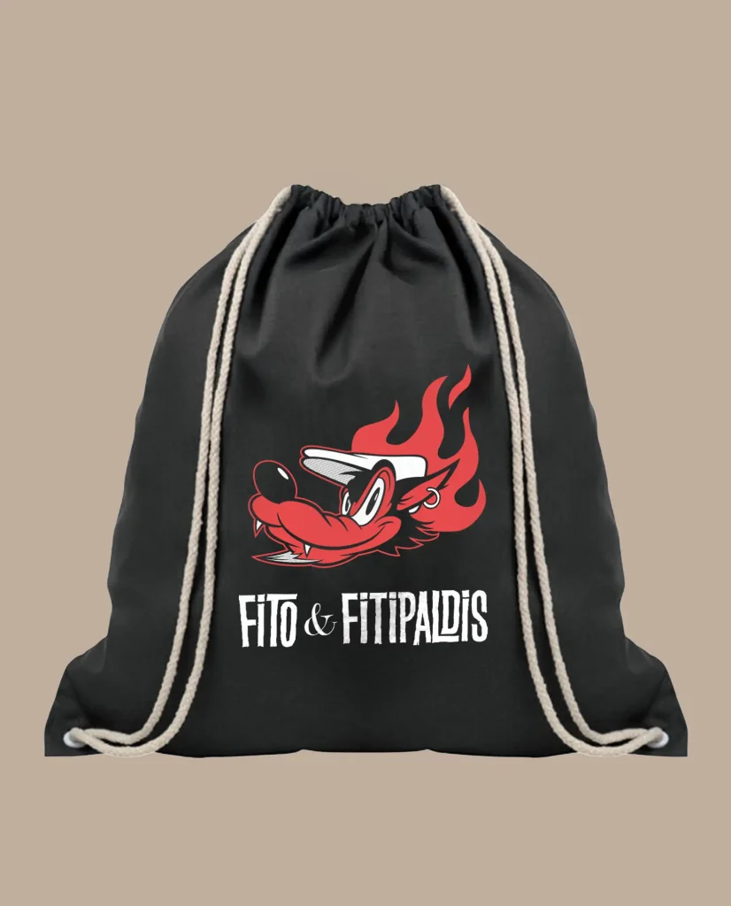 mochila lobo fito y fitipaldis merchandising oficial medicine music aullidos tour