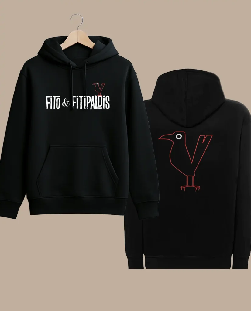 sudadera cuervo logo fito y fitipaldis merchandising oficial medicine music