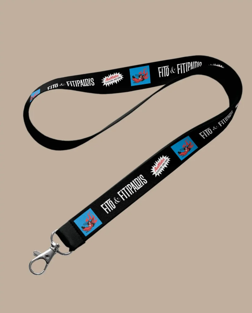 lanyard Fito y Fitipaldis merchandising oficial medicine music