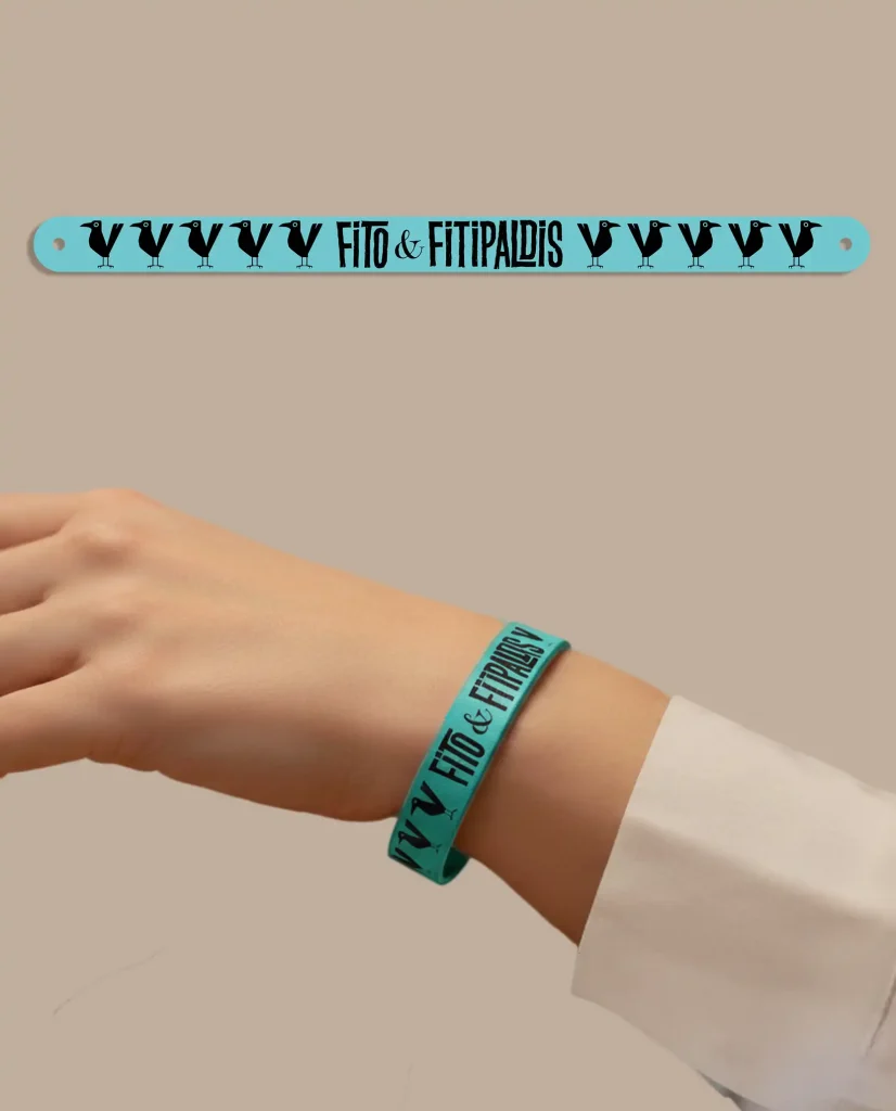 pulsera cuervo azul fito y fitipaldis merchandising oficial medicine music